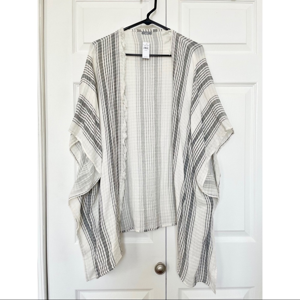 Aerie Kimono Fringe Swim Coverup - NWT